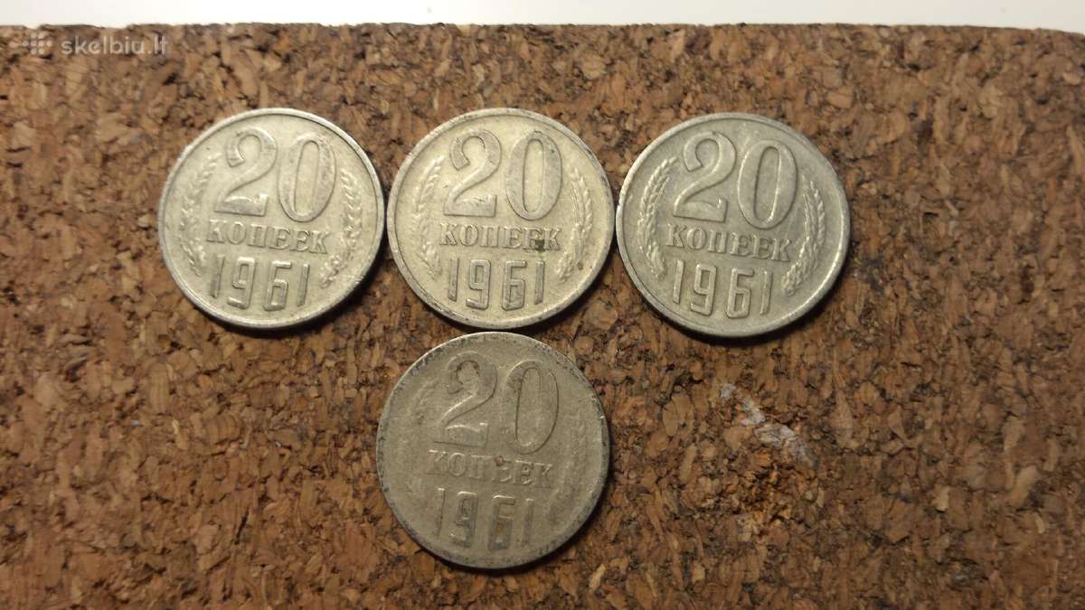 20 kop 1961 m.