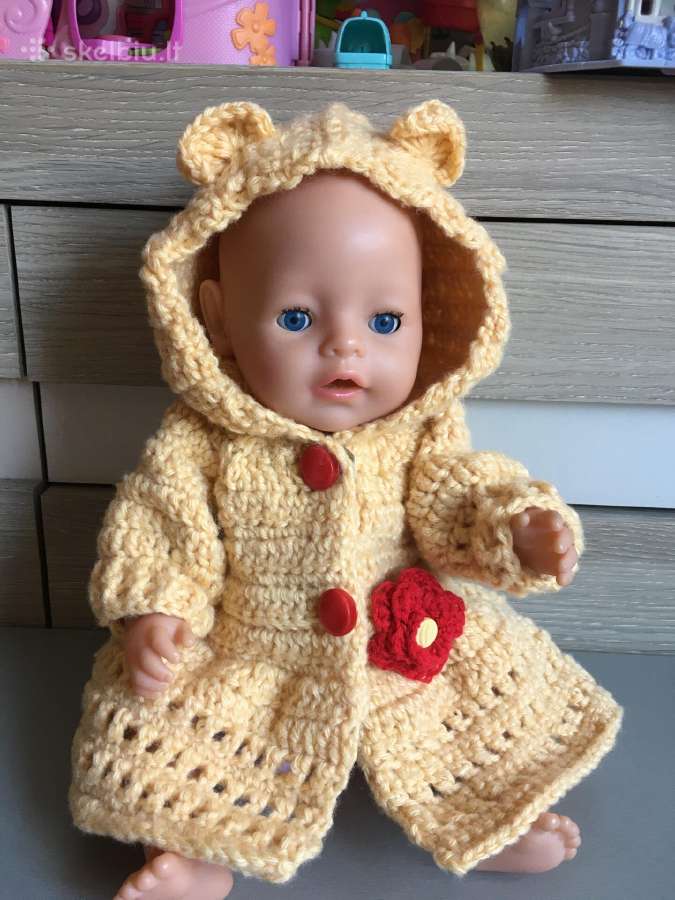 Rankų darbo rūbeliai, tinkantis lėlėi 43cm - nuotraukos Nr. 3