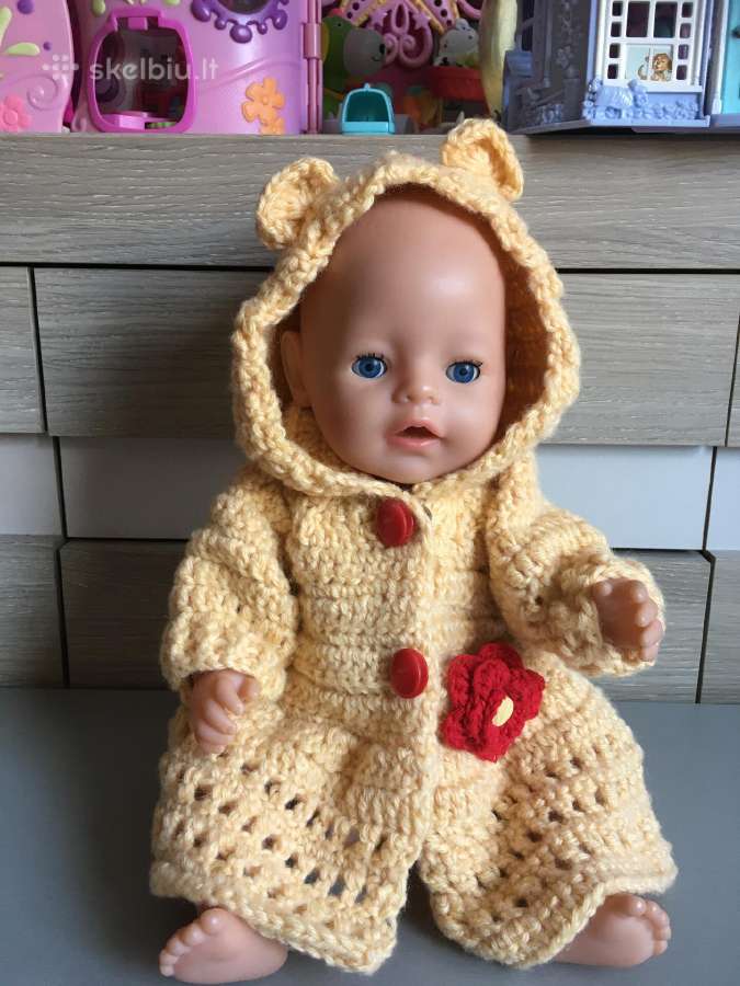 Rankų darbo rūbeliai, tinkantis lėlėi 43cm - nuotraukos Nr. 5