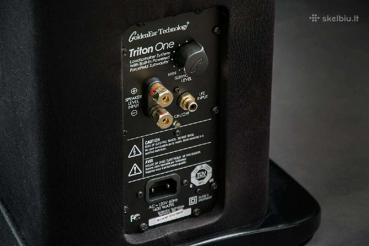 Goldenear One.r Two+ Three+ Five Forcefield 34x - nuotraukos Nr. 8