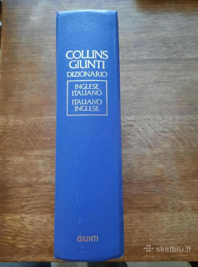 Mokomasis anglų- italų ir Italų- anglų k. žodynas