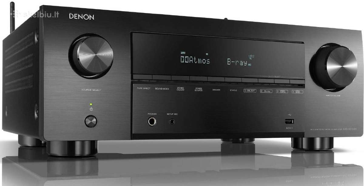 Denon Avr-x2800h recyveris naujas garantija - nuotraukos Nr. 3