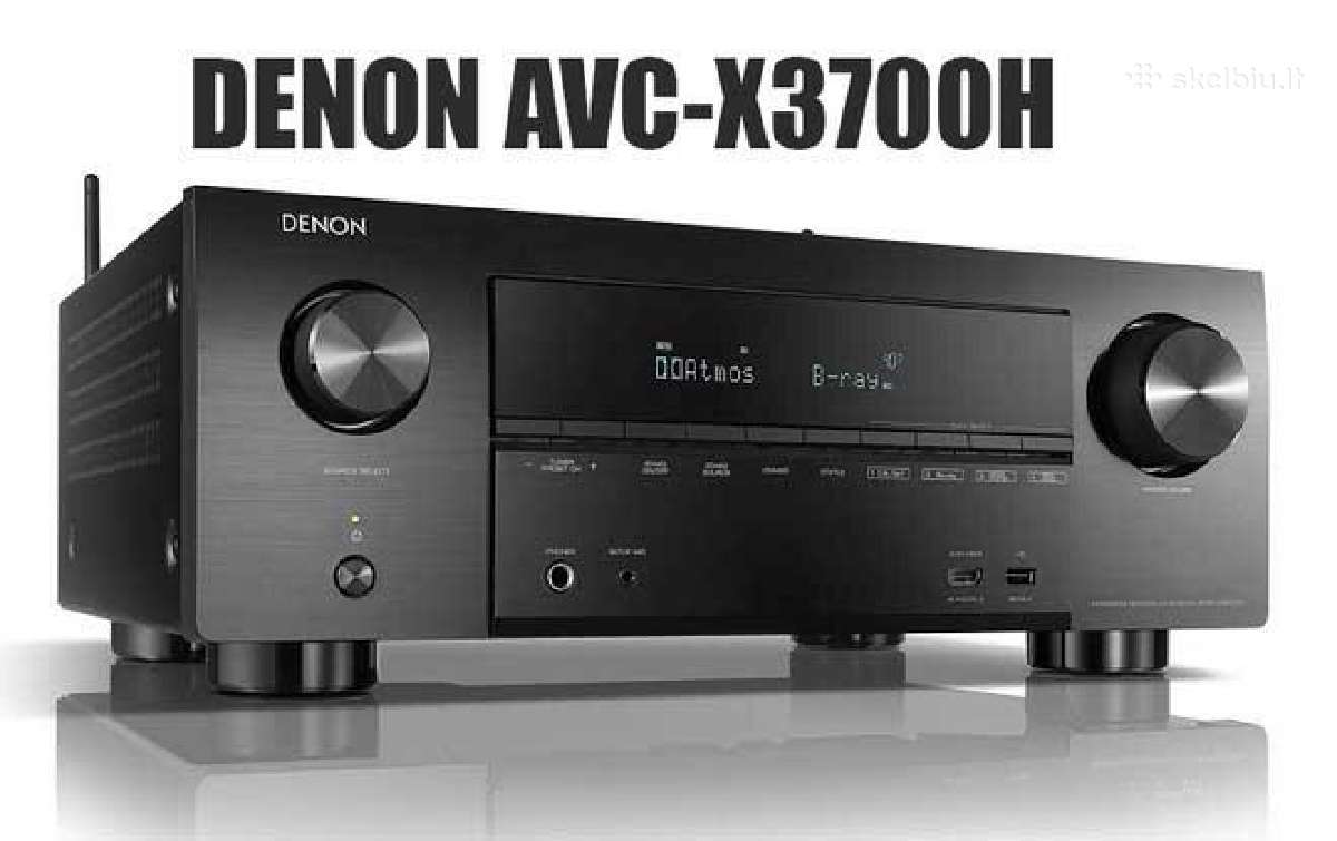Denon Avr-x2800h recyveris naujas garantija - nuotraukos Nr. 7
