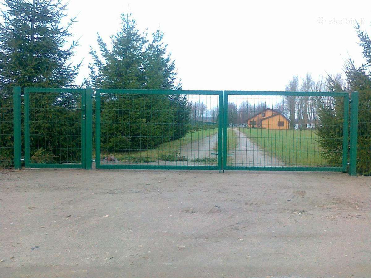 Segmentinės ir tinklinės tvoros - nuotraukos Nr. 12