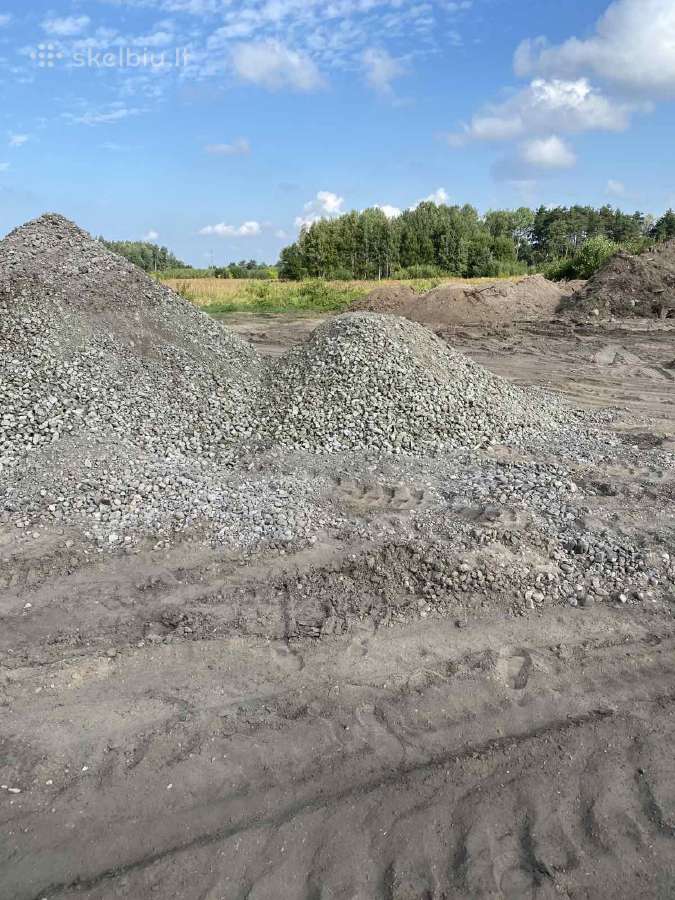 Sijuotas juodžemis,smelis,žvyras,skalda,augalinis - nuotraukos Nr. 16