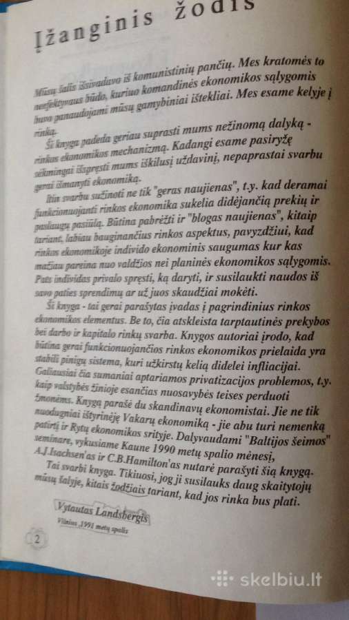 Knyga "Ekonomikos pagrindai" - nuotraukos Nr. 2