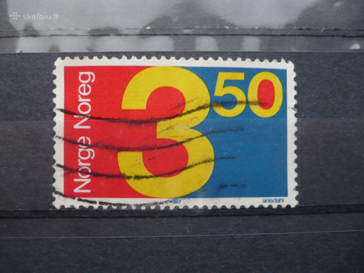 1987 skaitiniai antspaudai
