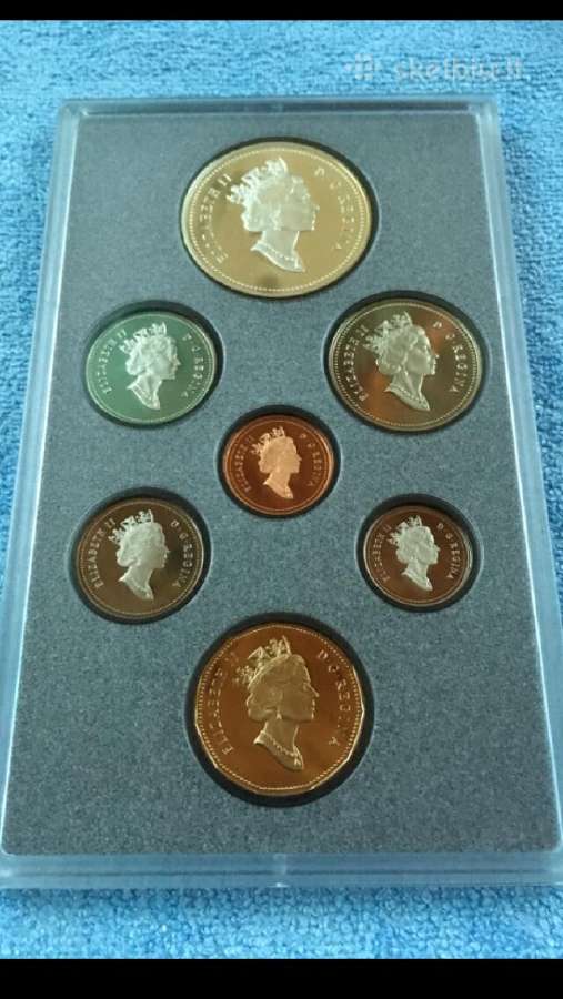 Monetos Canada 1994m. 1 dollar, sidabras(.925) - nuotraukos Nr. 4
