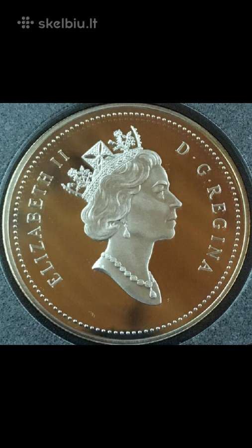 Monetos Canada 1994m. 1 dollar, sidabras(.925) - nuotraukos Nr. 2