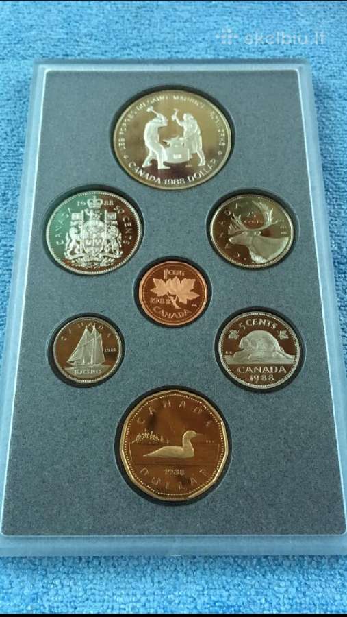 Monetos Canada 1988m. sidabras(.500) - nuotraukos Nr. 3