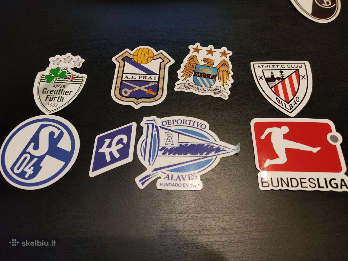 Lipdukai football 50 vnt. - nuotraukos Nr. 4