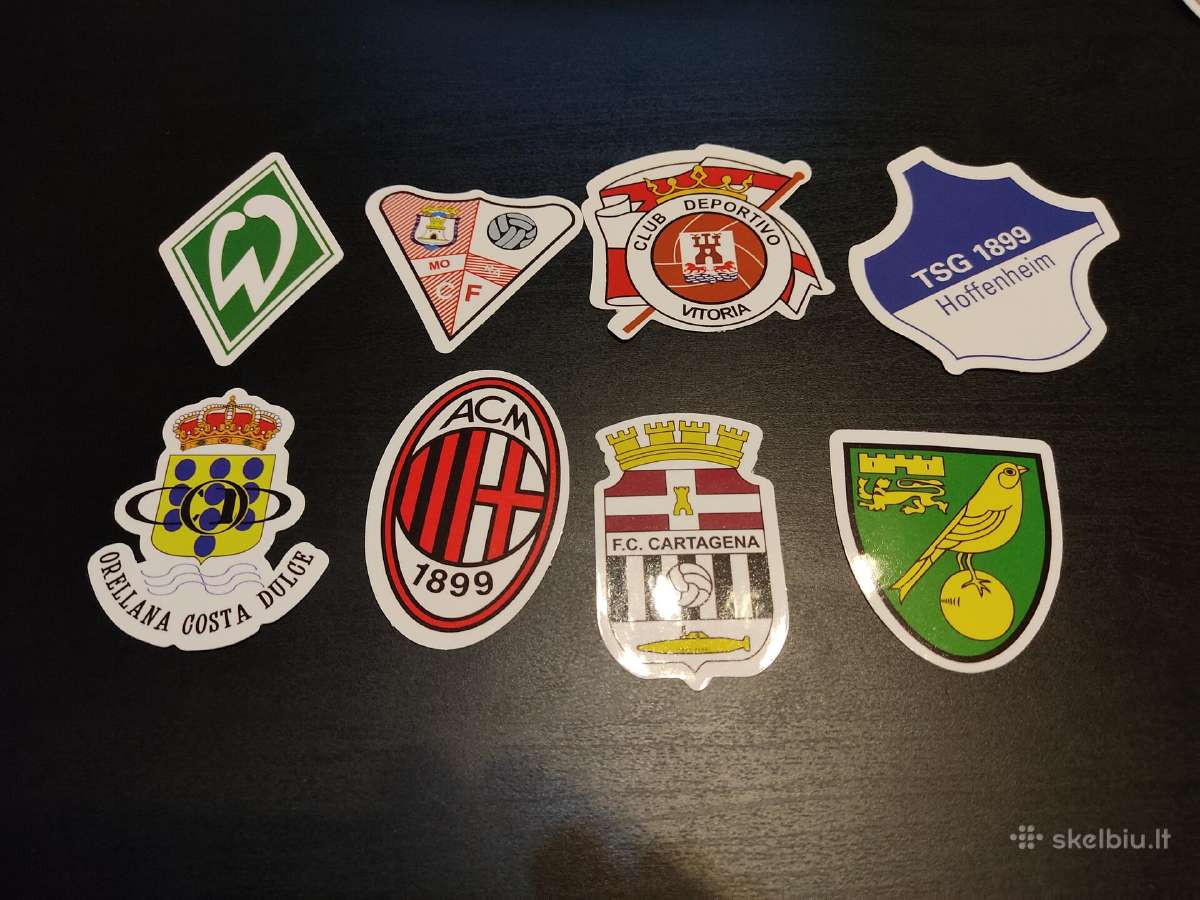 Lipdukai football 50 vnt. - nuotraukos Nr. 5