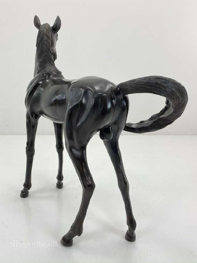 Bronzinė arklio skulptūra - nuotraukos Nr. 7