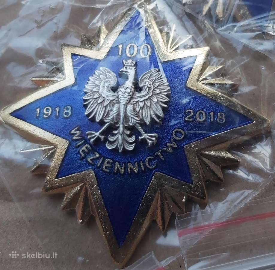 Kalėjimui 100 metu. Lenkija ženklas