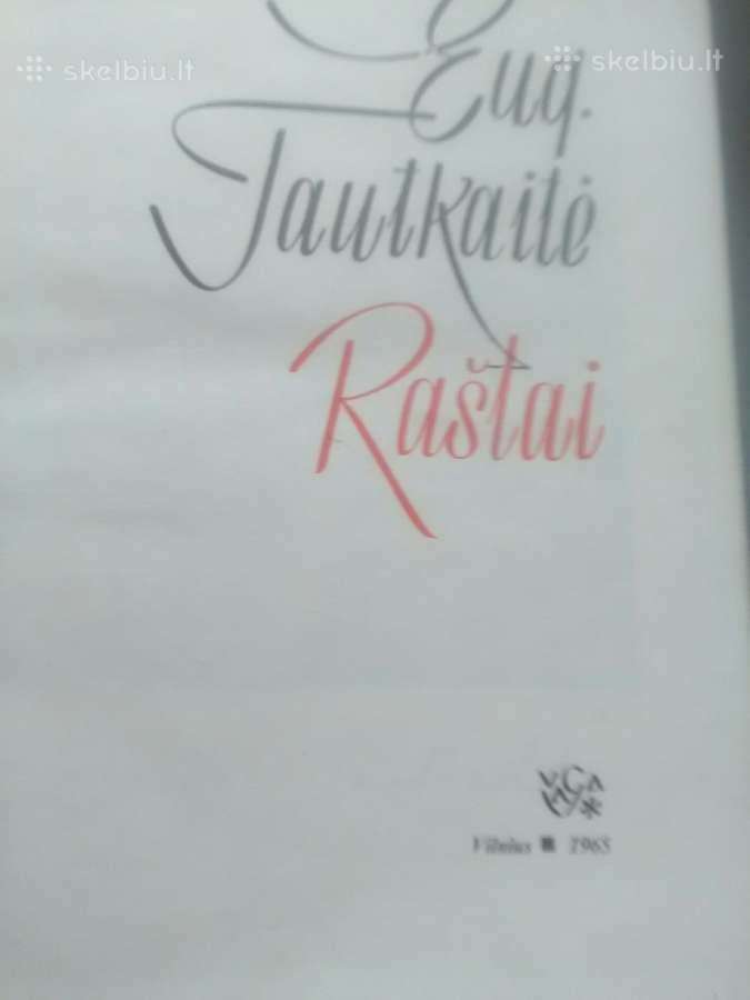 Rastai E.tautkaite