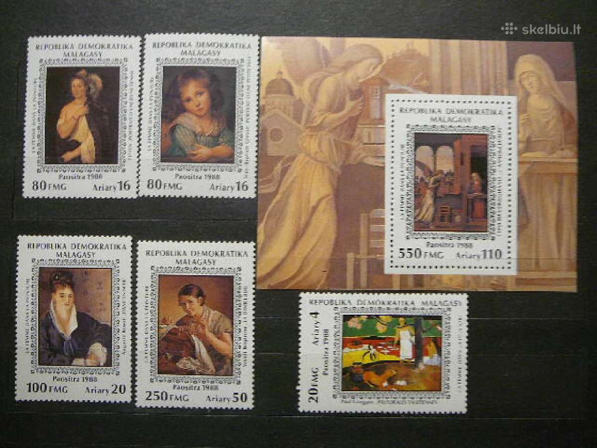 Daile Moterys Madagaskaras Mnh mdg733
