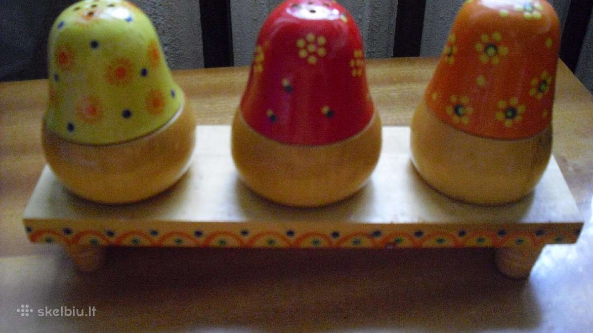 Medinis prieskonių rinkinys Matrioškos, 9 eur. - nuotraukos Nr. 2