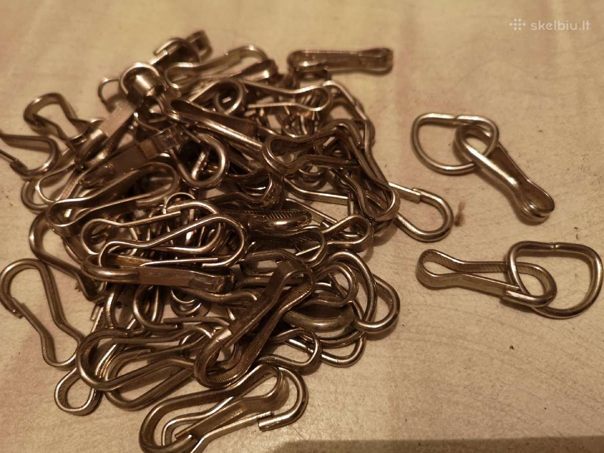 Metaliniai žiedai galanterijai - nuotraukos Nr. 3