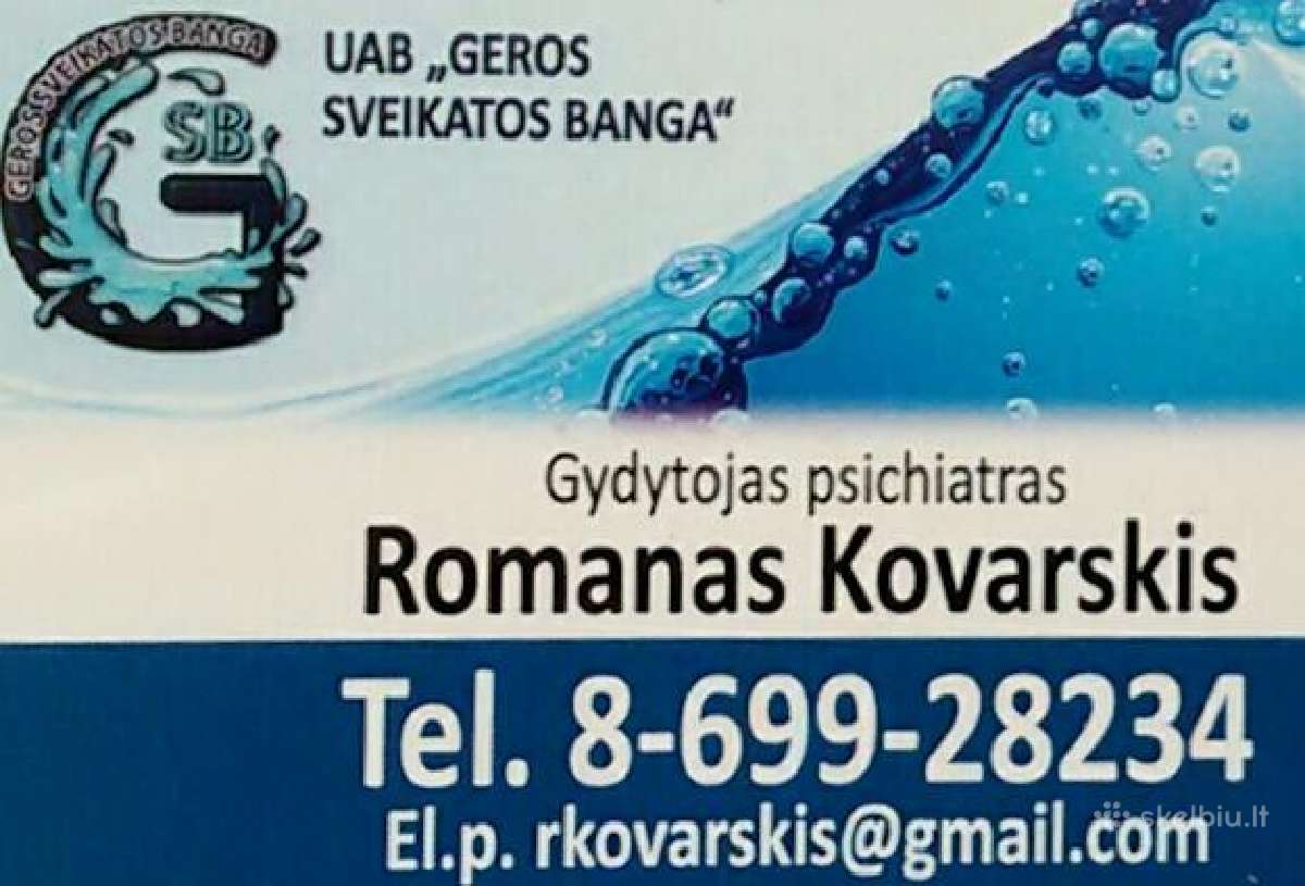 Detoksikacija, išblaivinimas,psichiatras Kaune