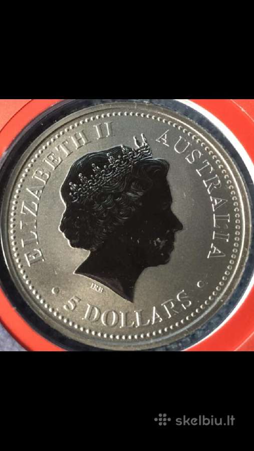 Moneta Australija 2004m. 5 dollars, cu-ni - nuotraukos Nr. 2