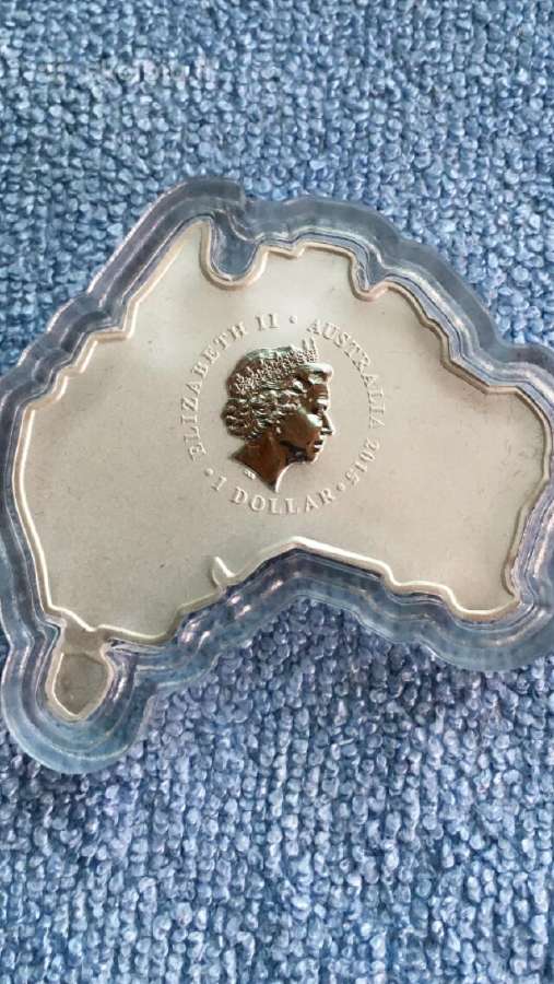 Moneta Australija 2015m. 1 dollar, sidabras - nuotraukos Nr. 2