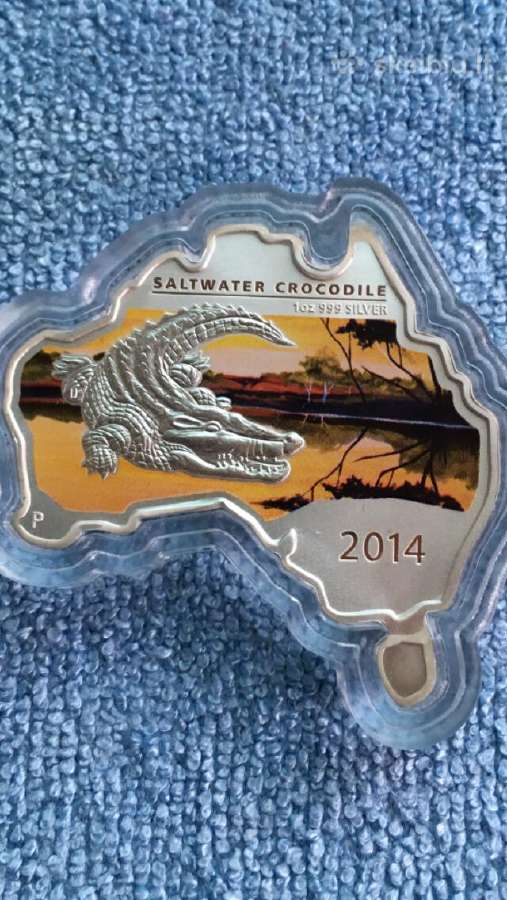 Moneta Australija 2014m. 1 dollar, sidabras(.999)