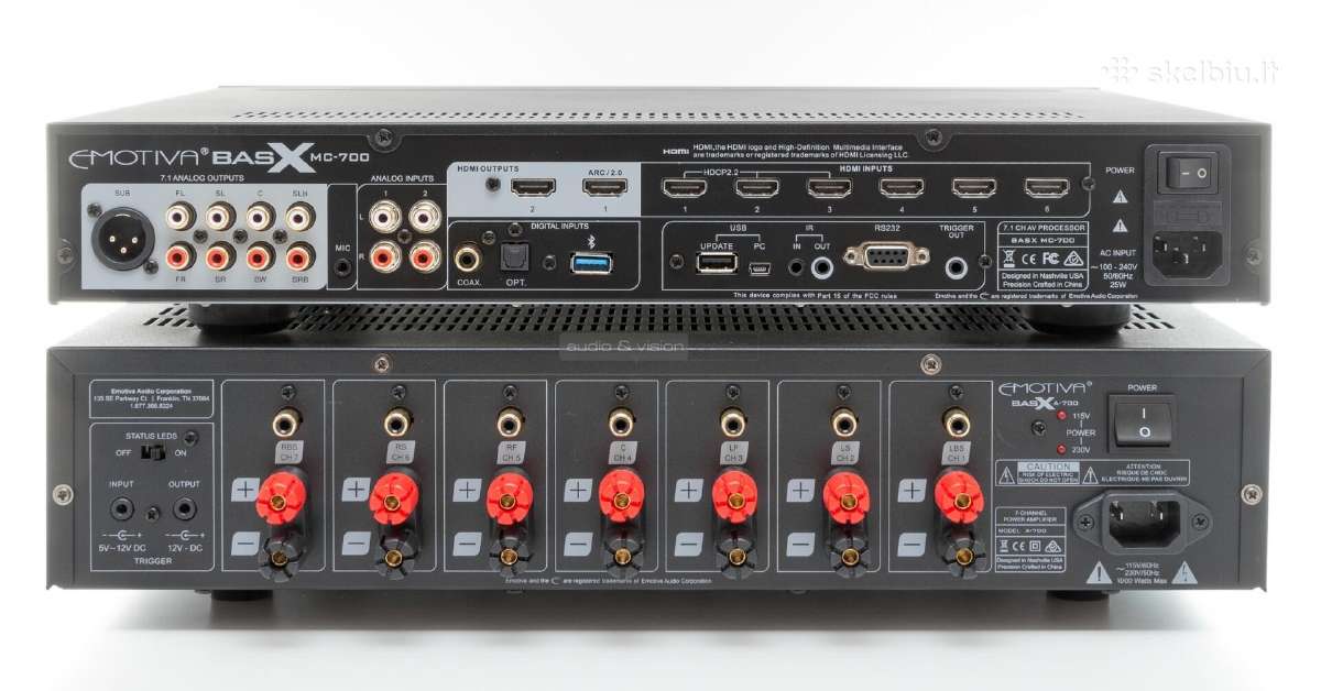 Emotiva Basx A2m/xpa-2 Ta1 Pt1 Basx A-300 Ta100 A2 - nuotraukos Nr. 14