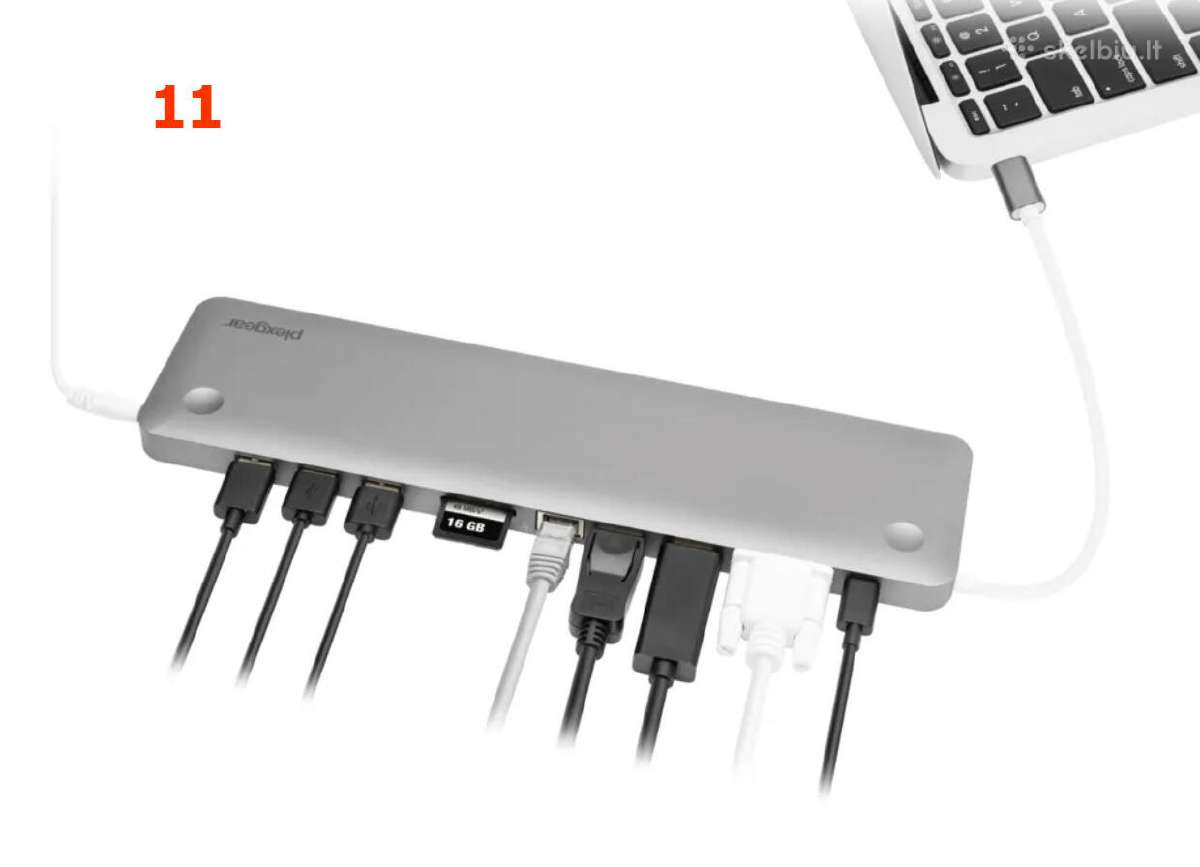 MacBook Pro, iPad Hub Type-c HD-4k, Hdmi Nauji - nuotraukos Nr. 15