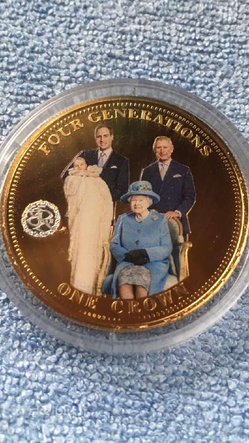 Moneta Tdc 2014m. 1 krona, cu-ni