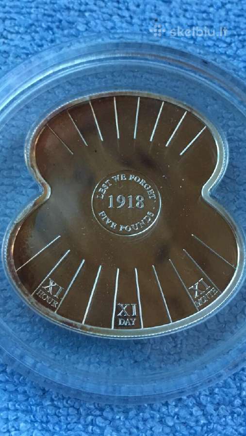 Moneta Jersey 2008m. 5 svarai, sidabras