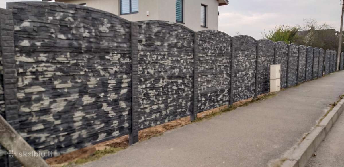 Tvoros betonines dvipuses ir vienpuses - nuotraukos Nr. 12