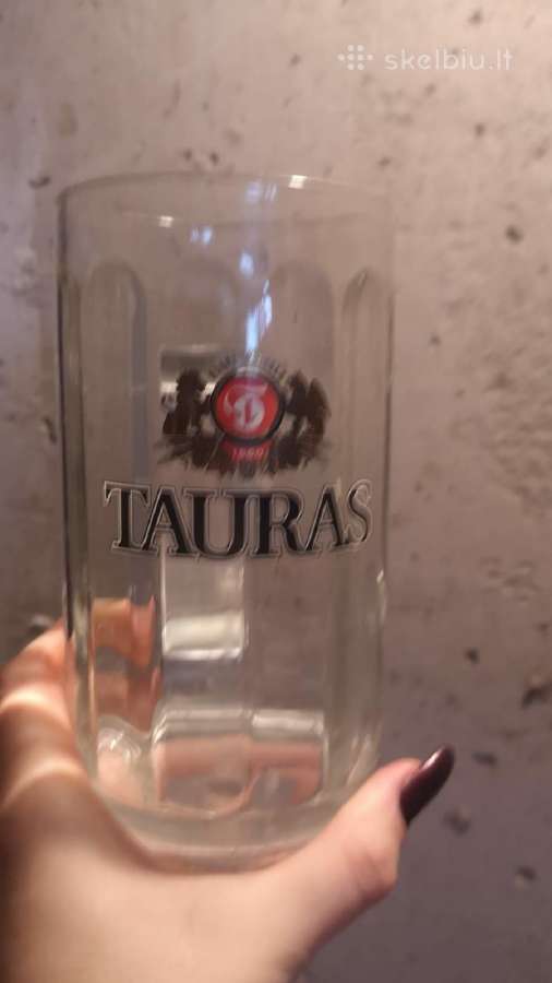 Bokalas alui, logotipas "Tauras" 0.5l. - nuotraukos Nr. 2