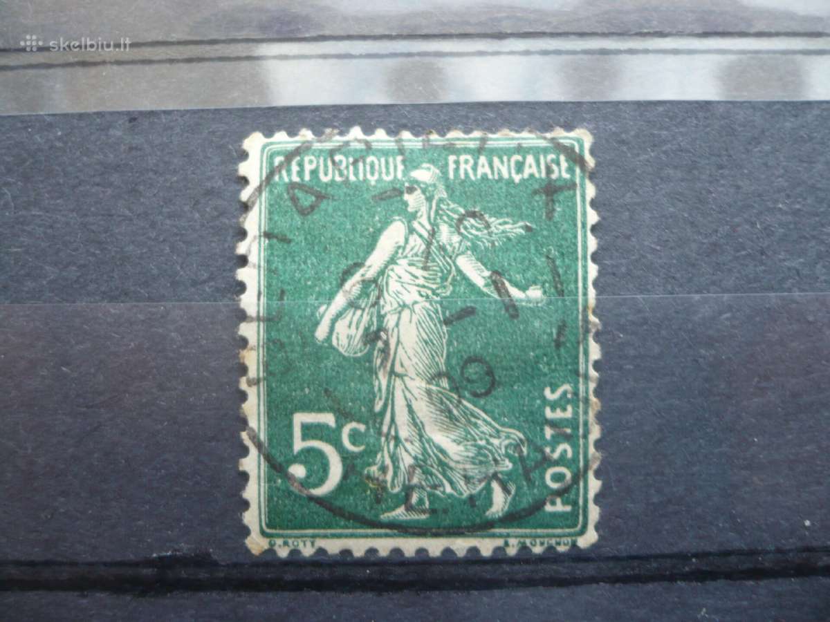1906–1920 m. Sėjamoji - vientisas fonas 5c