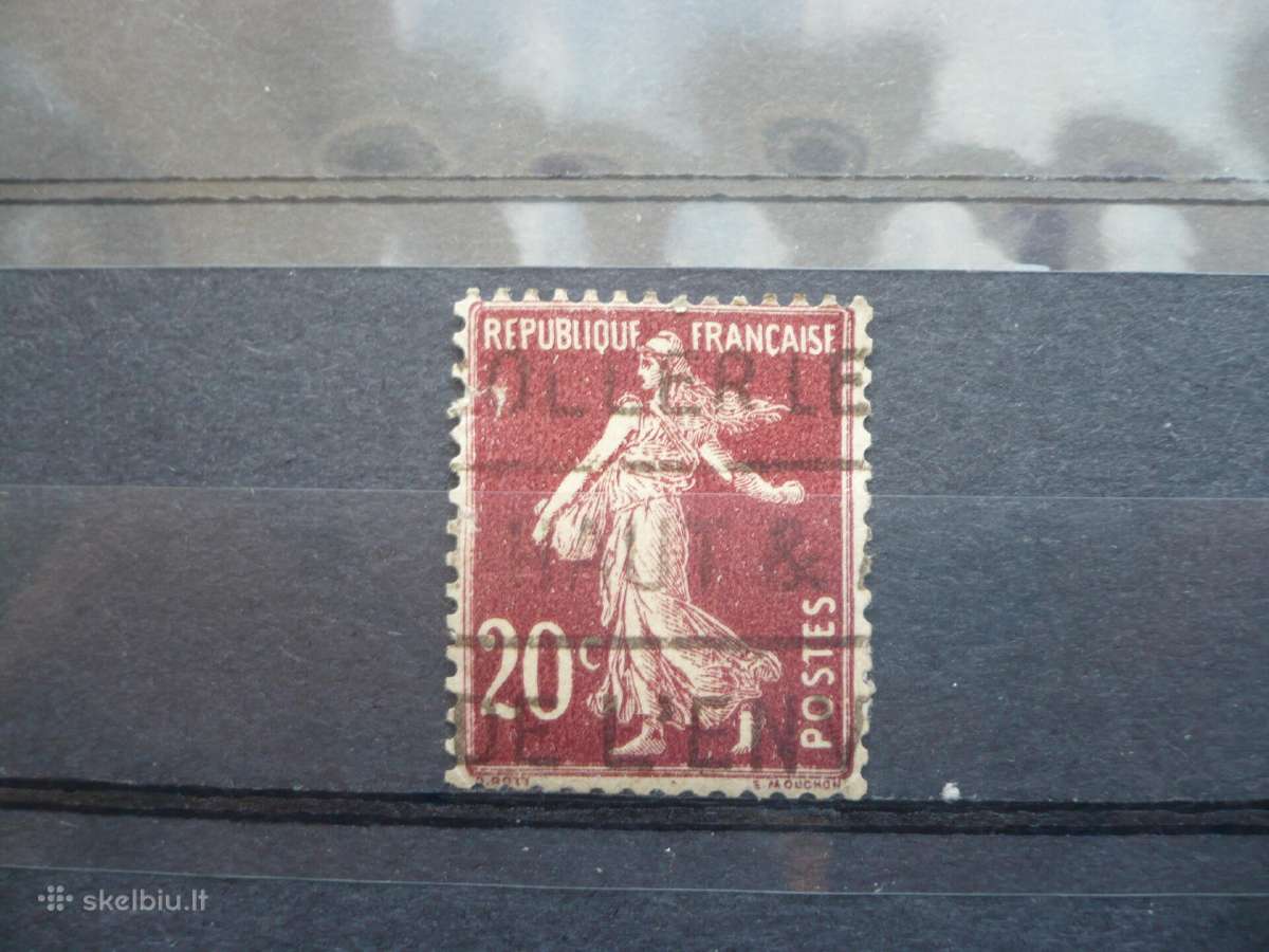 1906–1920 m. Sėjamoji - vientisas fonas 20c.