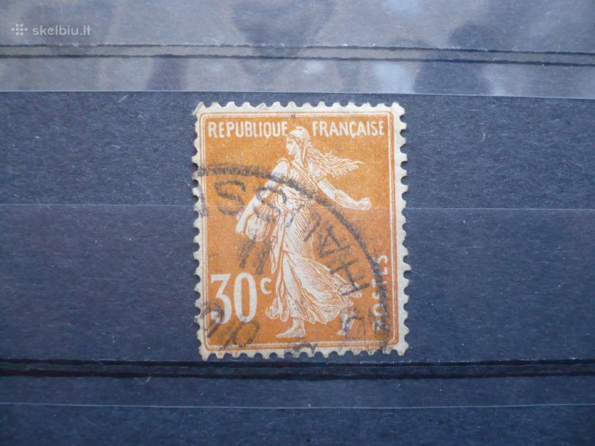 1906–1920 m. Sėjamoji - vientisas fonas 30c