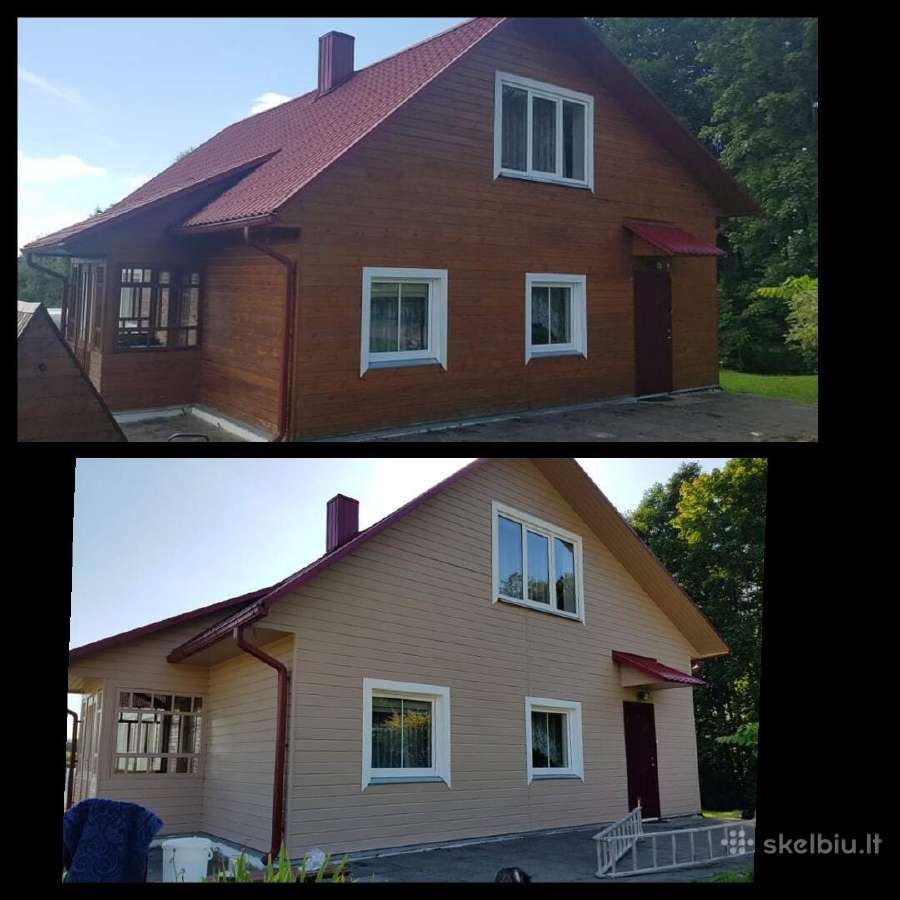 Fasadų dažymas visoje Lietuvoje. Dažymo darbai. - nuotraukos Nr. 16