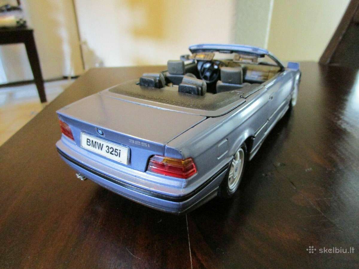 Bmw E36 3 Serijos Kregždė Modelis automodelis 1:18 - nuotraukos Nr. 3