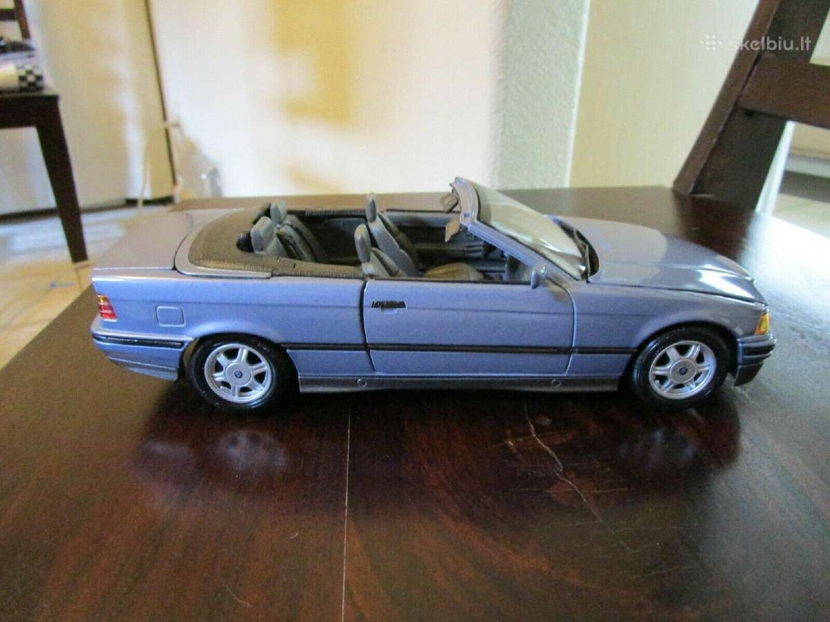 Bmw E36 3 Serijos Kregždė Modelis automodelis 1:18 - nuotraukos Nr. 4