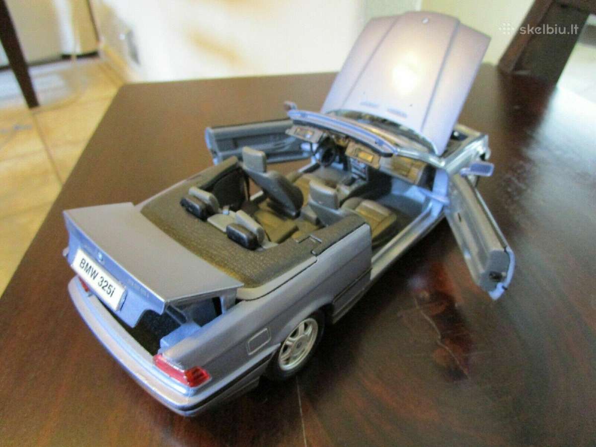 Bmw E36 3 Serijos Kregždė Modelis automodelis 1:18 - nuotraukos Nr. 5