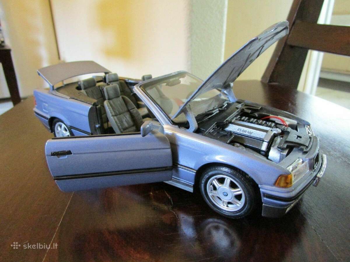 Bmw E36 3 Serijos Kregždė Modelis automodelis 1:18 - nuotraukos Nr. 6