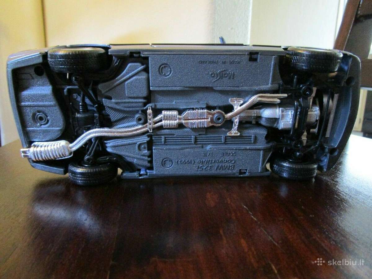 Bmw E36 3 Serijos Kregždė Modelis automodelis 1:18 - nuotraukos Nr. 7