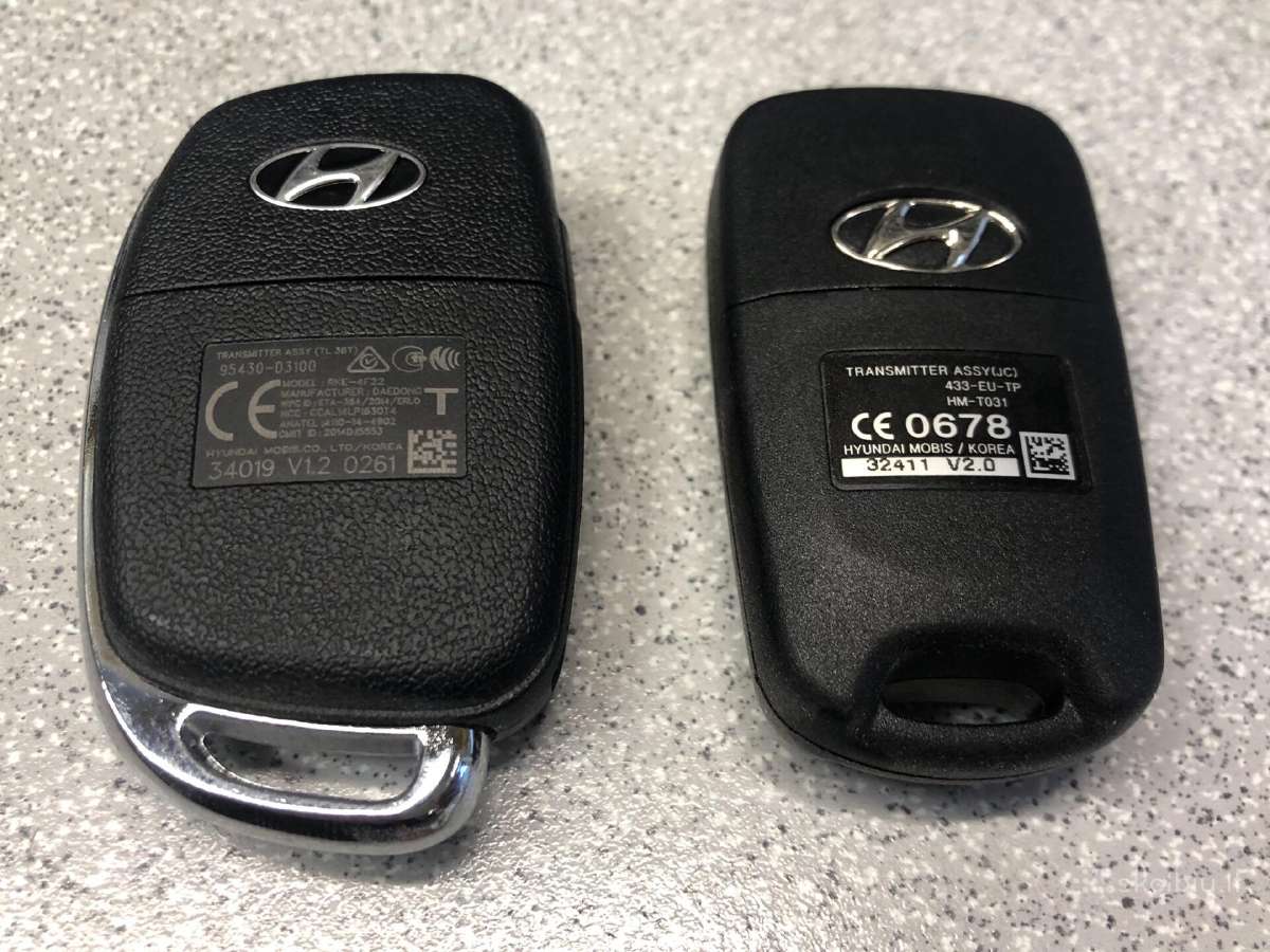Hyundai raktai, Hyundai raktų gamyba, remontas - nuotraukos Nr. 3