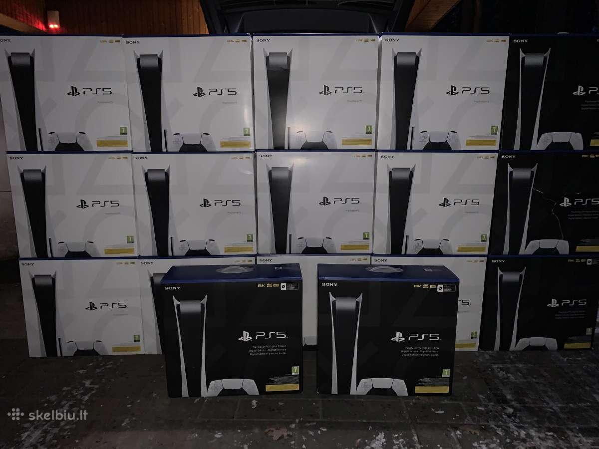 Nauji ps5 slim disk 1tb su 2m. garantija - nuotraukos Nr. 7