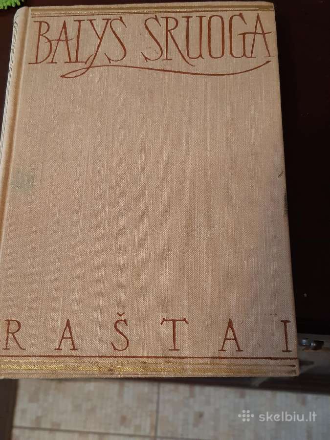 B. Sruogos "Raštai" 1957 m.