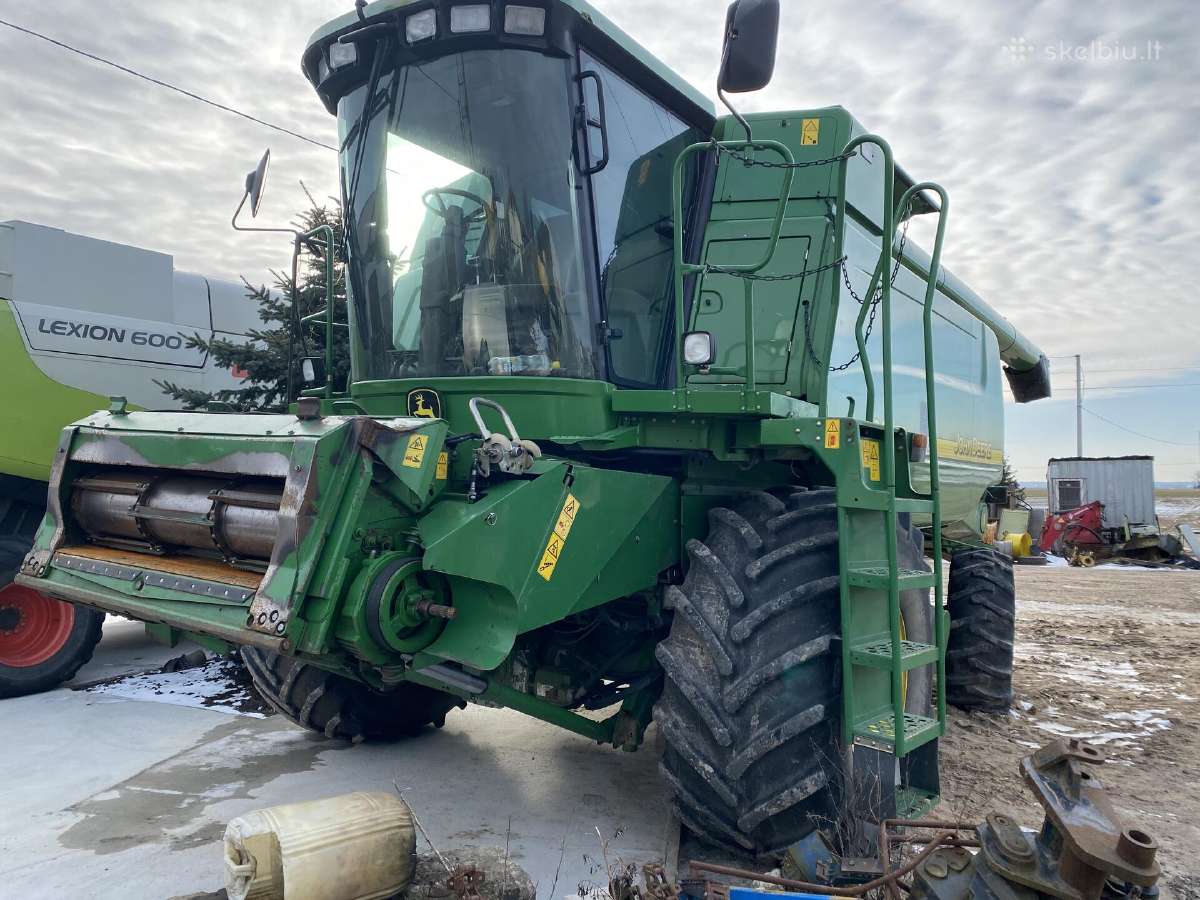 Kombainas John Deere 9640wts Ardomas Dalimis