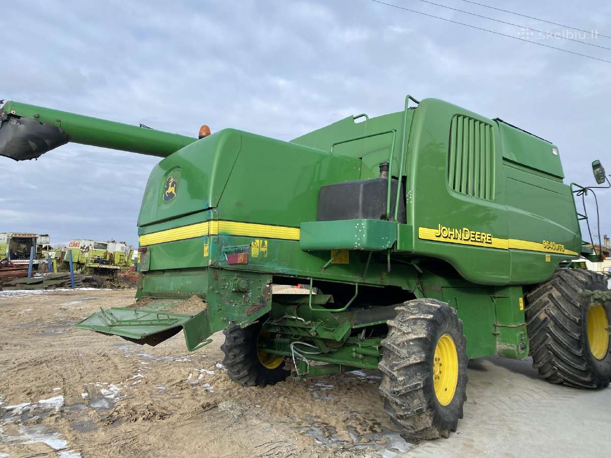 Kombainas John Deere 9640wts Ardomas Dalimis - nuotraukos Nr. 3