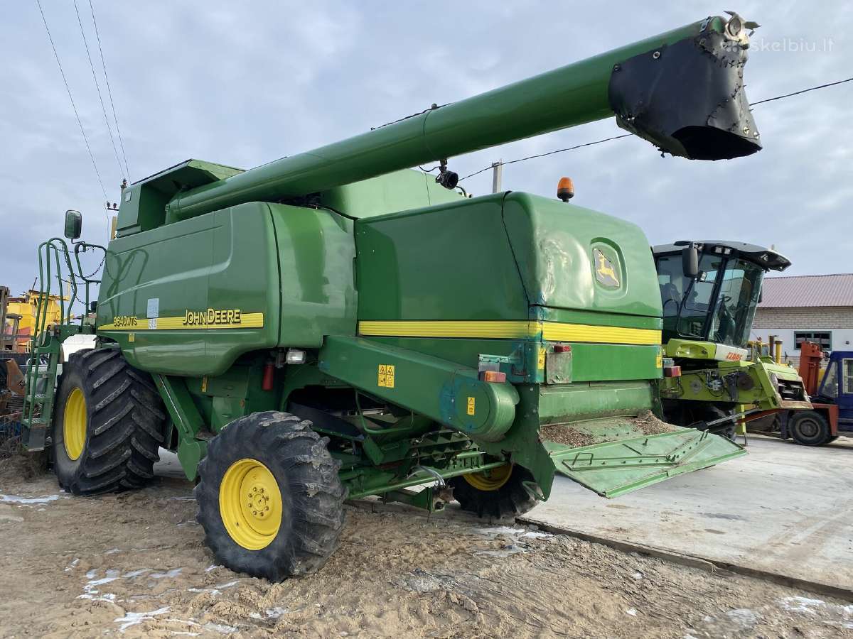 Kombainas John Deere 9640wts Ardomas Dalimis - nuotraukos Nr. 4