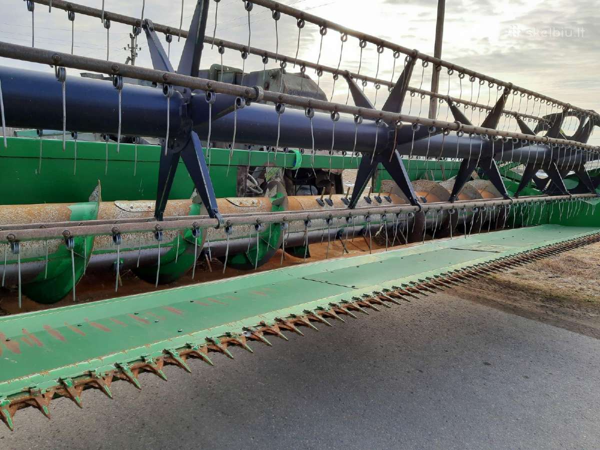 Kombainas John Deere 9640wts Ardomas Dalimis - nuotraukos Nr. 6