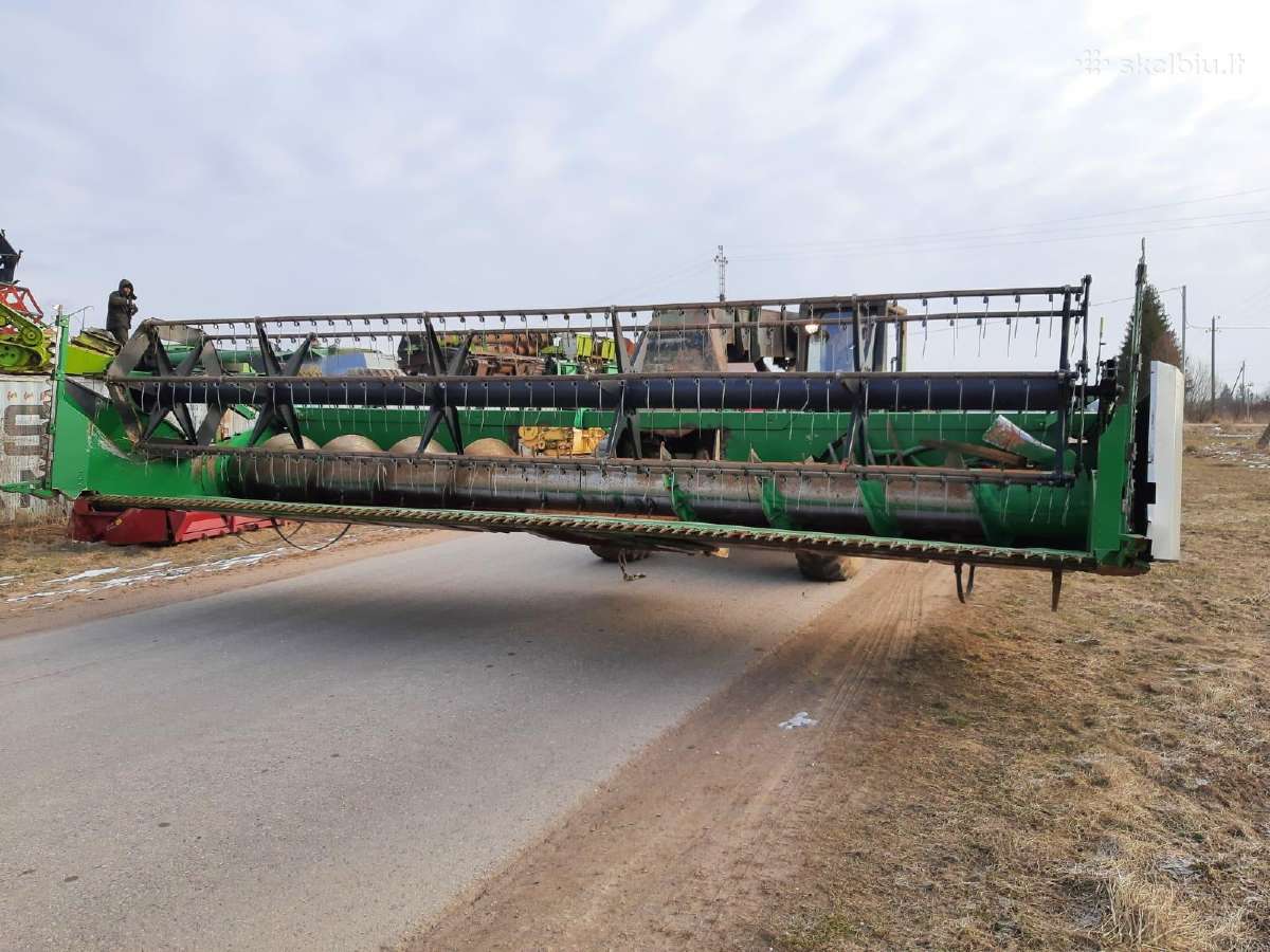 Kombainas John Deere 9640wts Ardomas Dalimis - nuotraukos Nr. 7