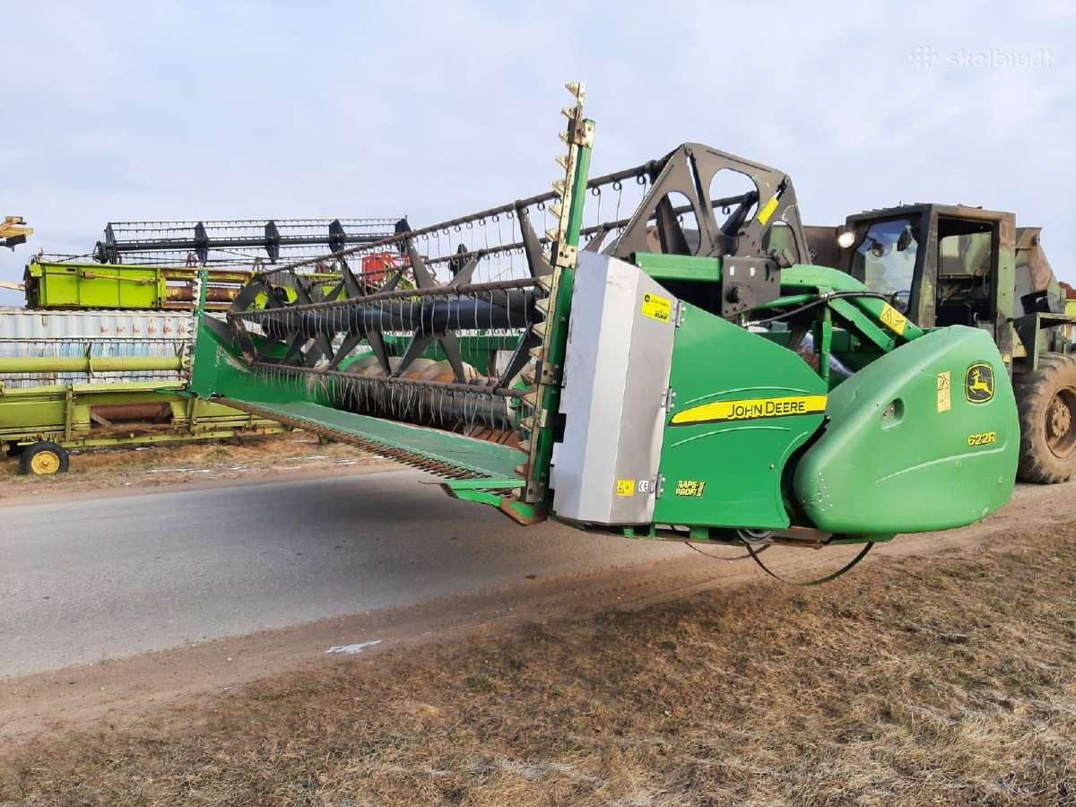 Kombainas John Deere 9640wts Ardomas Dalimis - nuotraukos Nr. 8